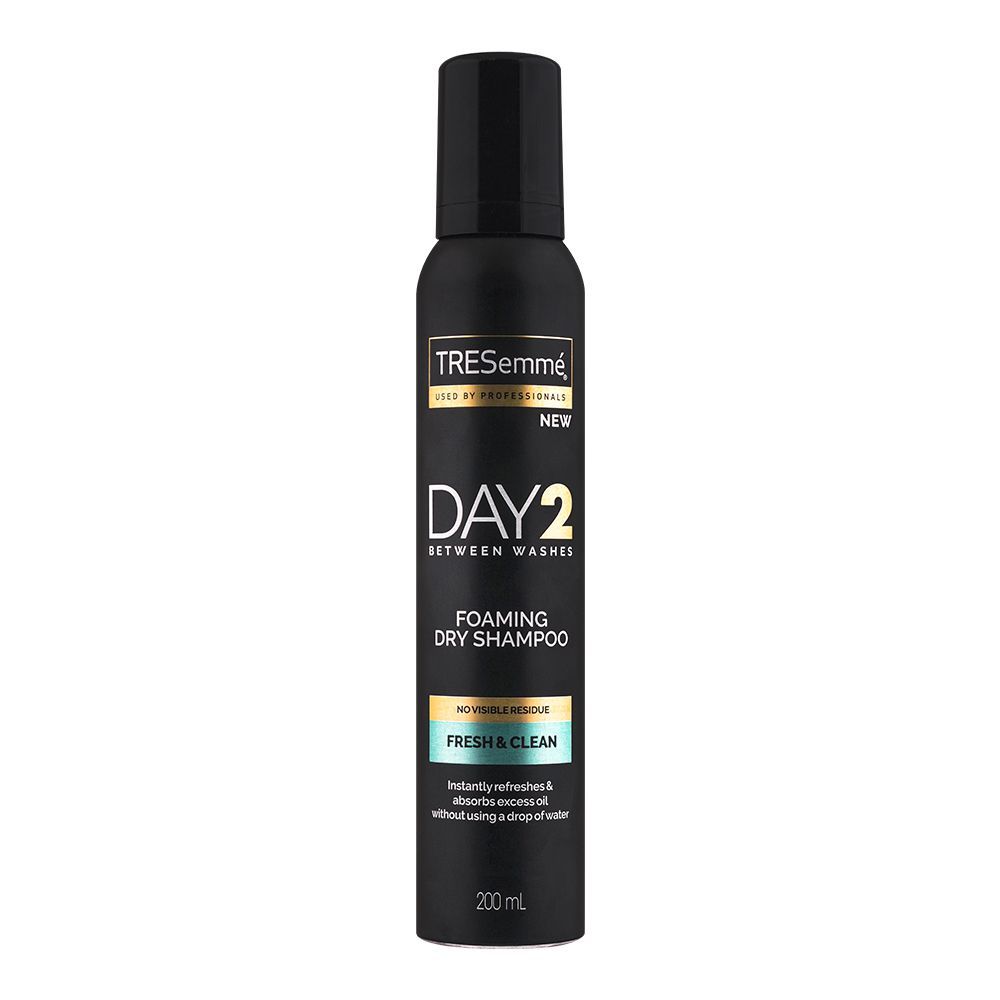 Tresemme Day 2 Fresh & Clean Foaming Dry Shampoo, 200ml