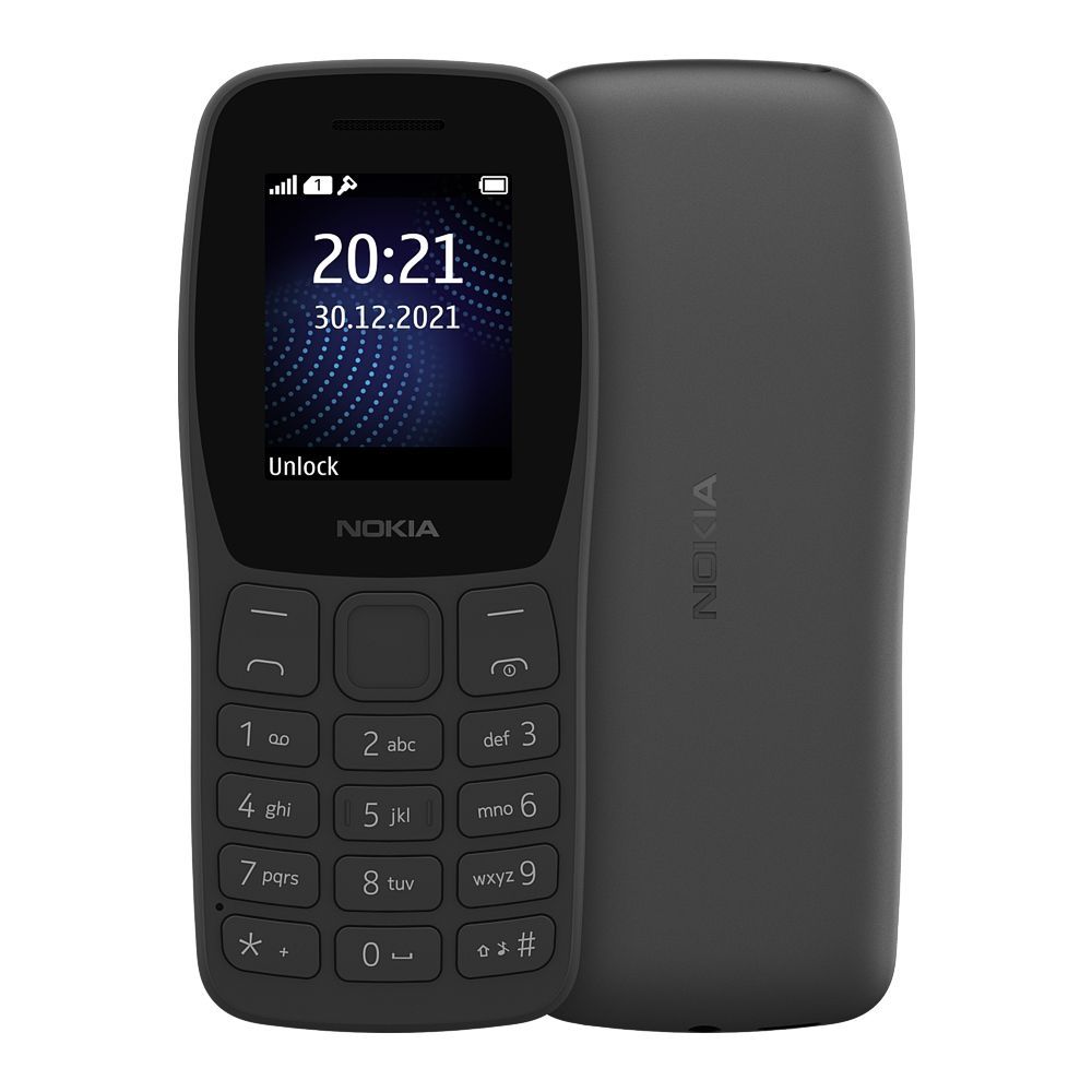 Nokia 105 Plus TA-1509 DS Charcoal, Mobile Set