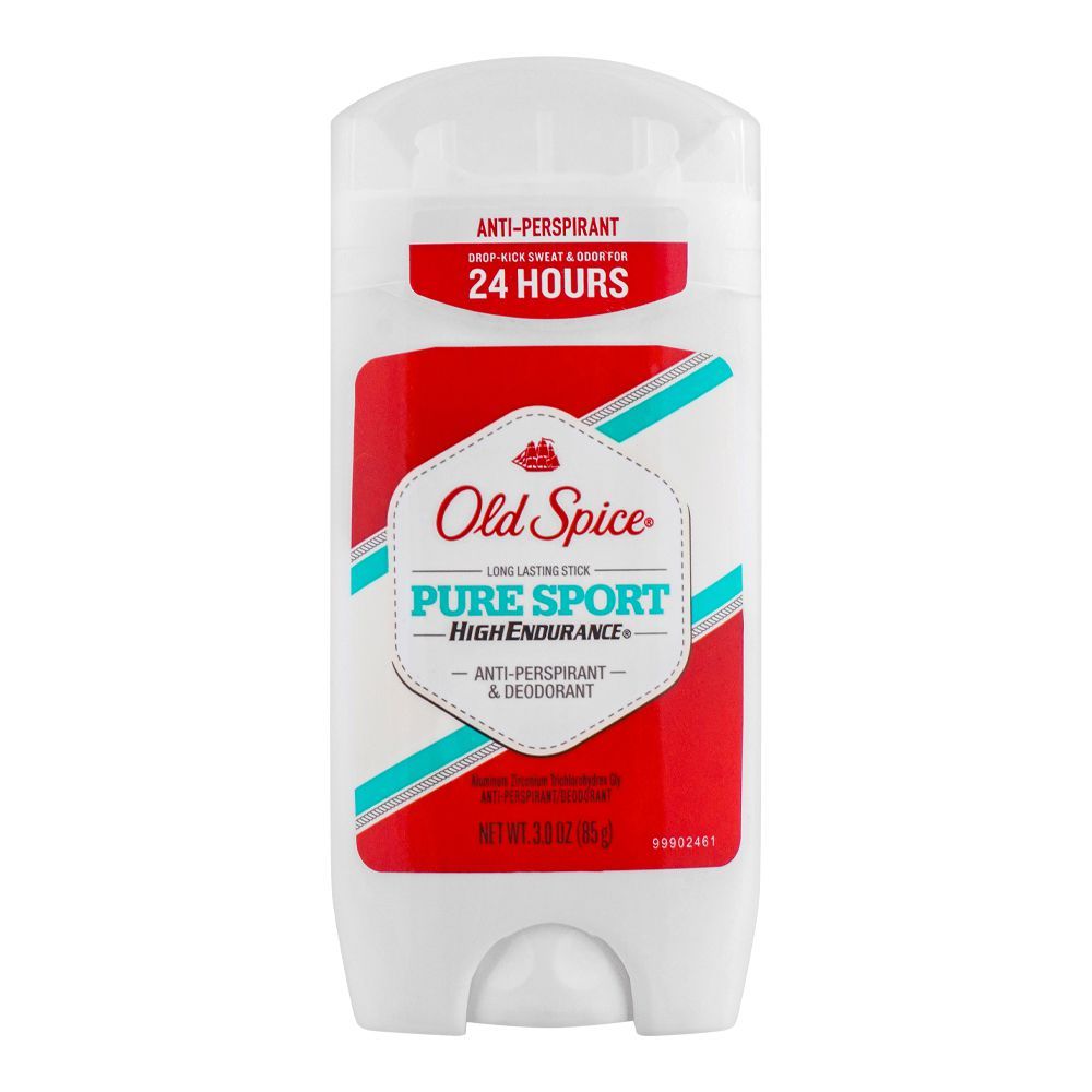 Old Spice Pure Sport High Endurance Anti-Perspirant & Deodorant Stick, For Men, 85g