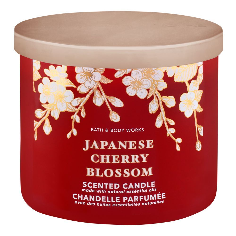 Buy Bath And Body Works Japanese Cherry Blossom Scented Candle 411g