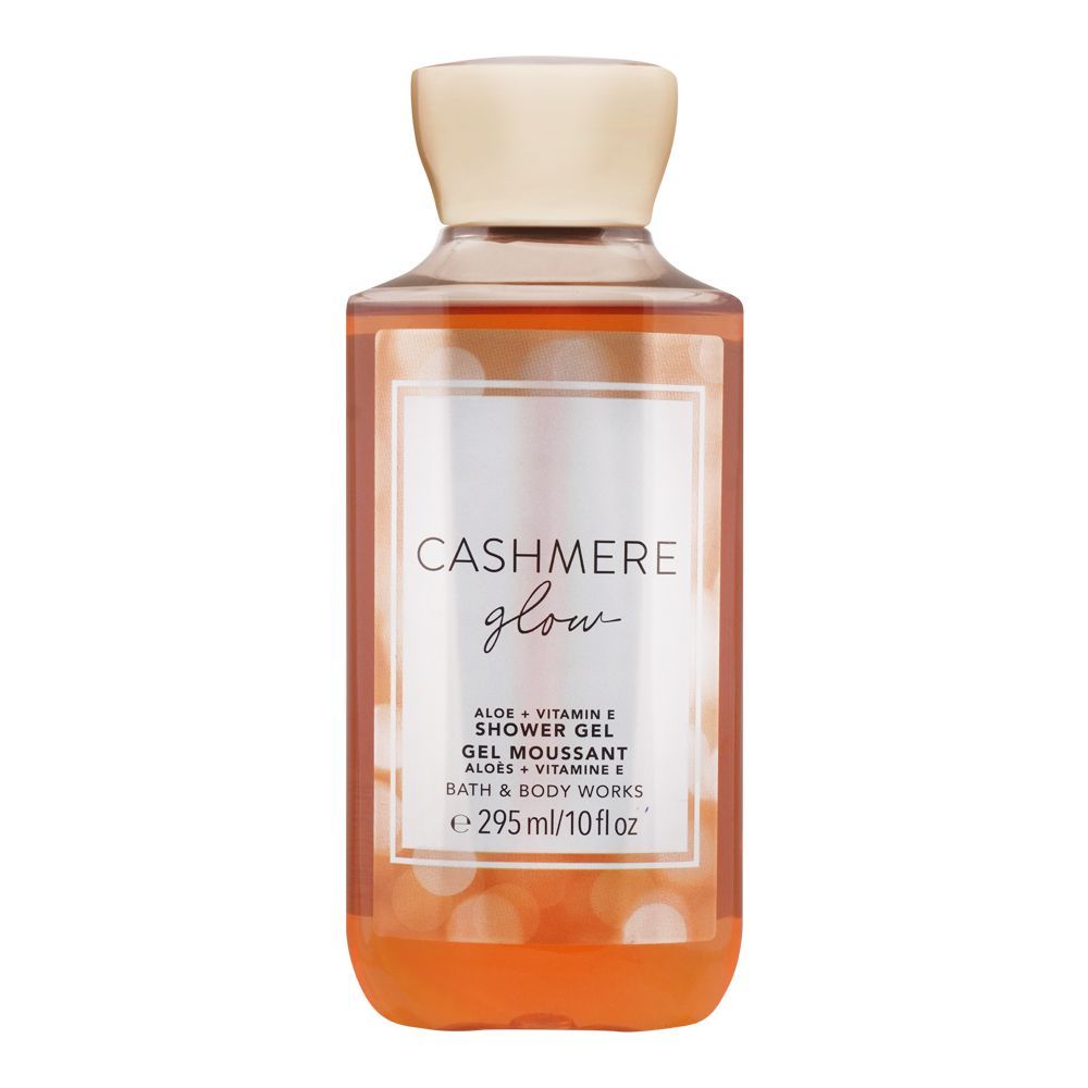 Bath & Body Works Cashmere Glow Aloe + Vitamin E Shower Gel, 295ml