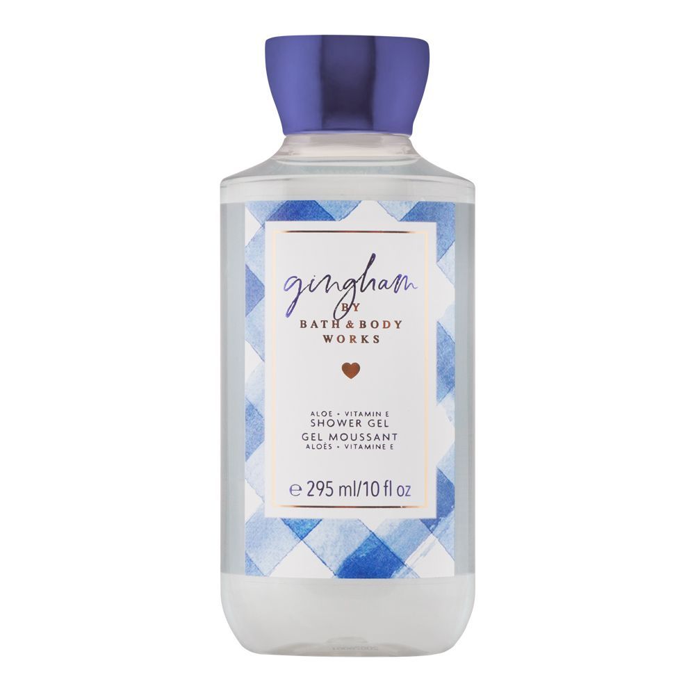 Bath & Body Works Gingham Aloe + Vitamin E Shower Gel, 295ml