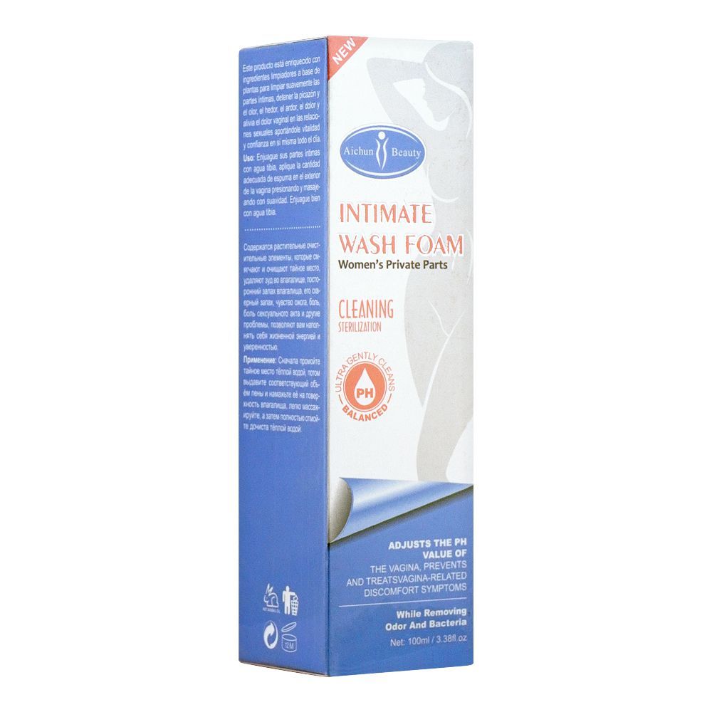 Aichun Beauty Women-Pack Private Parts Intimate Face Wash Foam, AC3155, 100ml