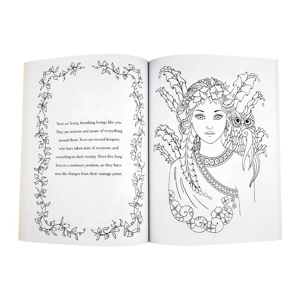 Order Messages From The Fairies Coloring, Book Online at Special Price