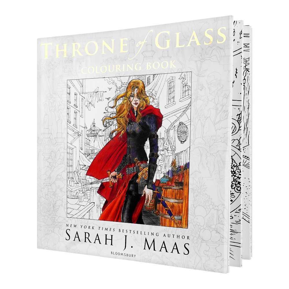 Throne Of Glass Coloring, Book