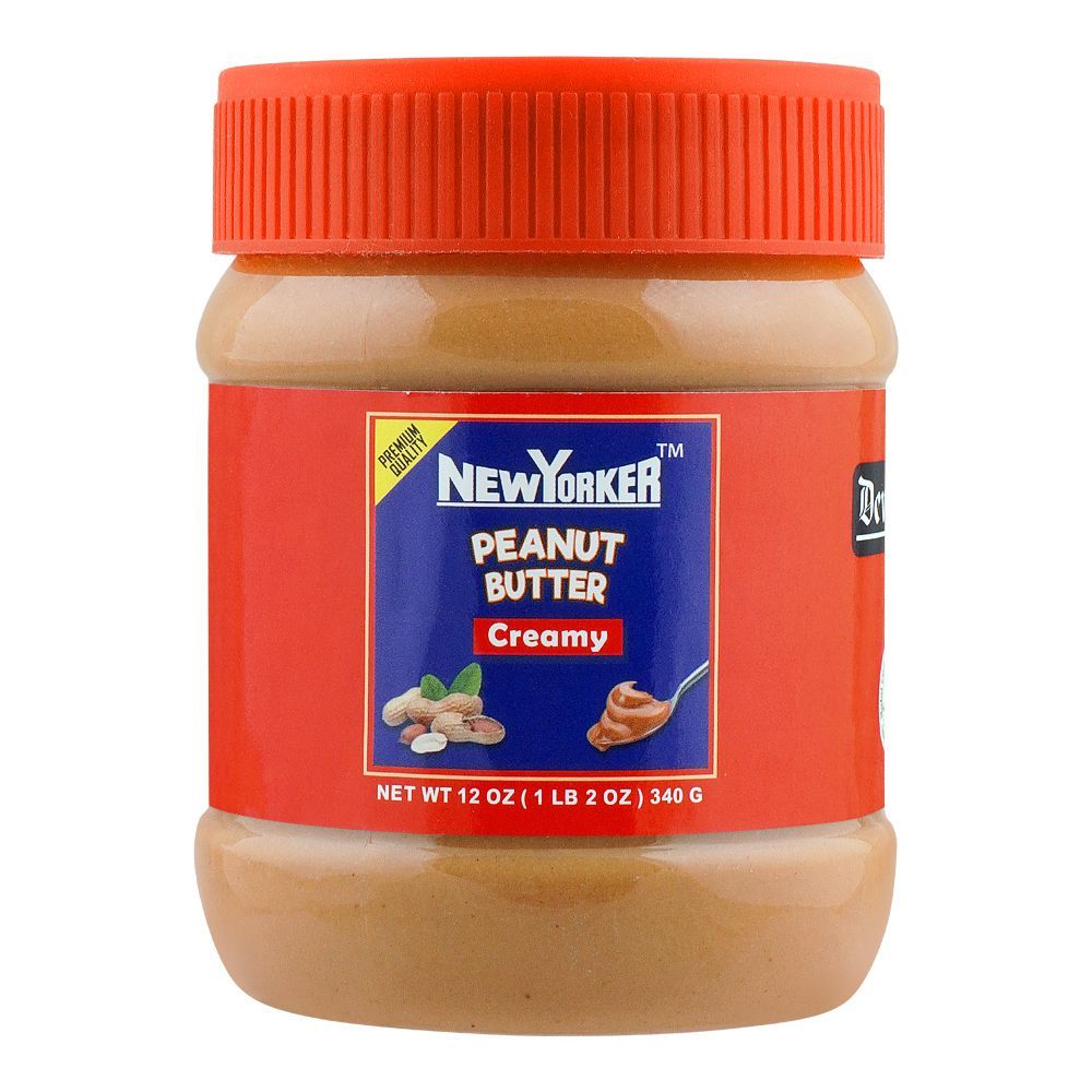 New Yorker Creamy Peanut Butter, 340g