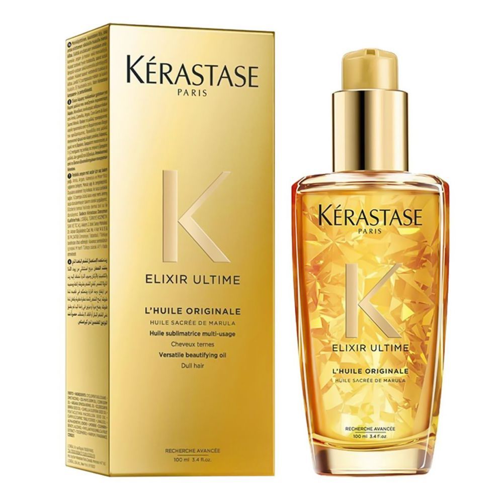 Kerastase Paris K Elixir Ultimate L'Huile Originale Versatile Beautifying Oil, For Dull Hair, 100ml