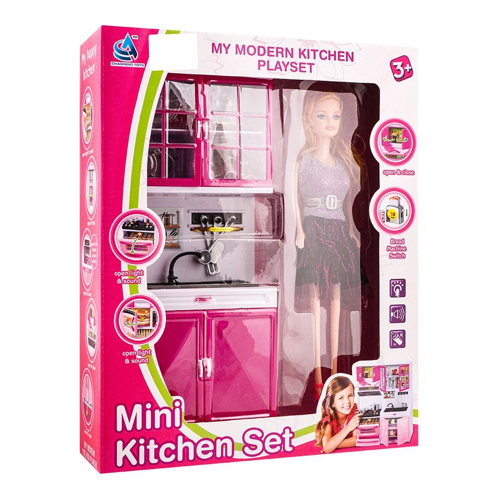 Style Toys Kitchen Set With Doll, For 3+ Years, 4704-2044