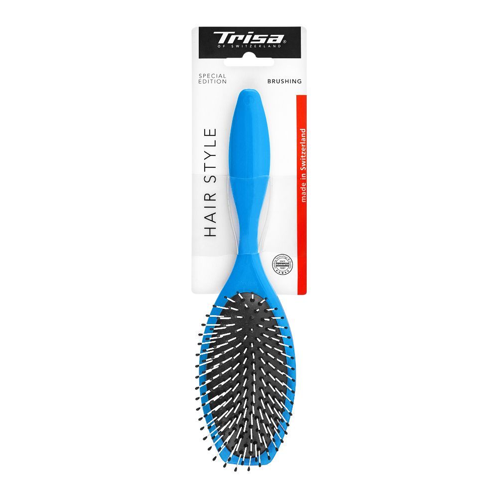 Trisa Hair Style Hair Brush, Blue, 374415