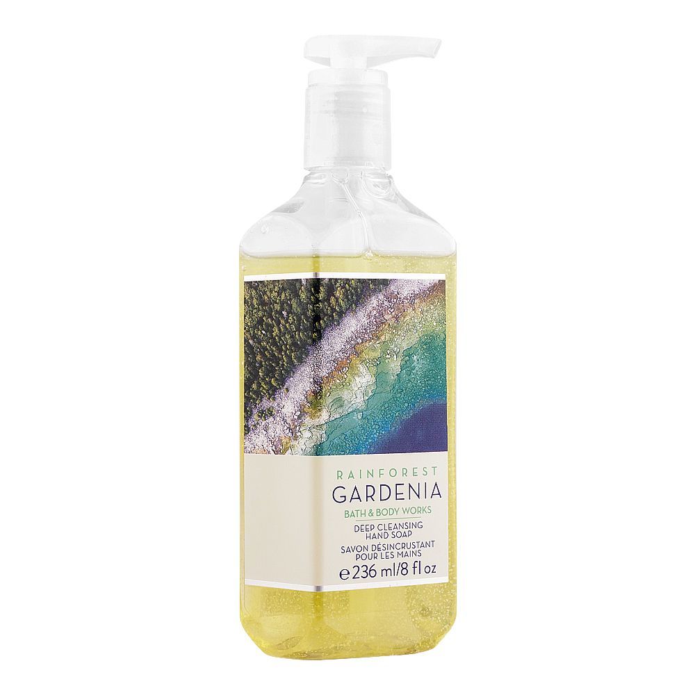 Bath & Body Works Rainforest Gardenia Deep Cleansing Hand Soap, 236ml