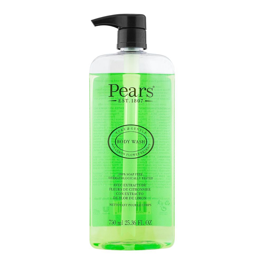 Purchase Pears Pure And Gentle Lemon Flower Extract Body Wash 750ml