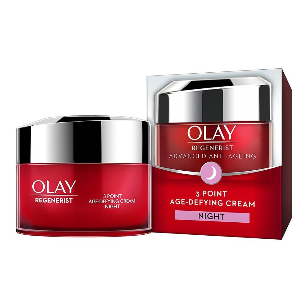 Olay Regenerist Advanced Anti-Aging 3 Point Age-Defying Night Cream, 15ml