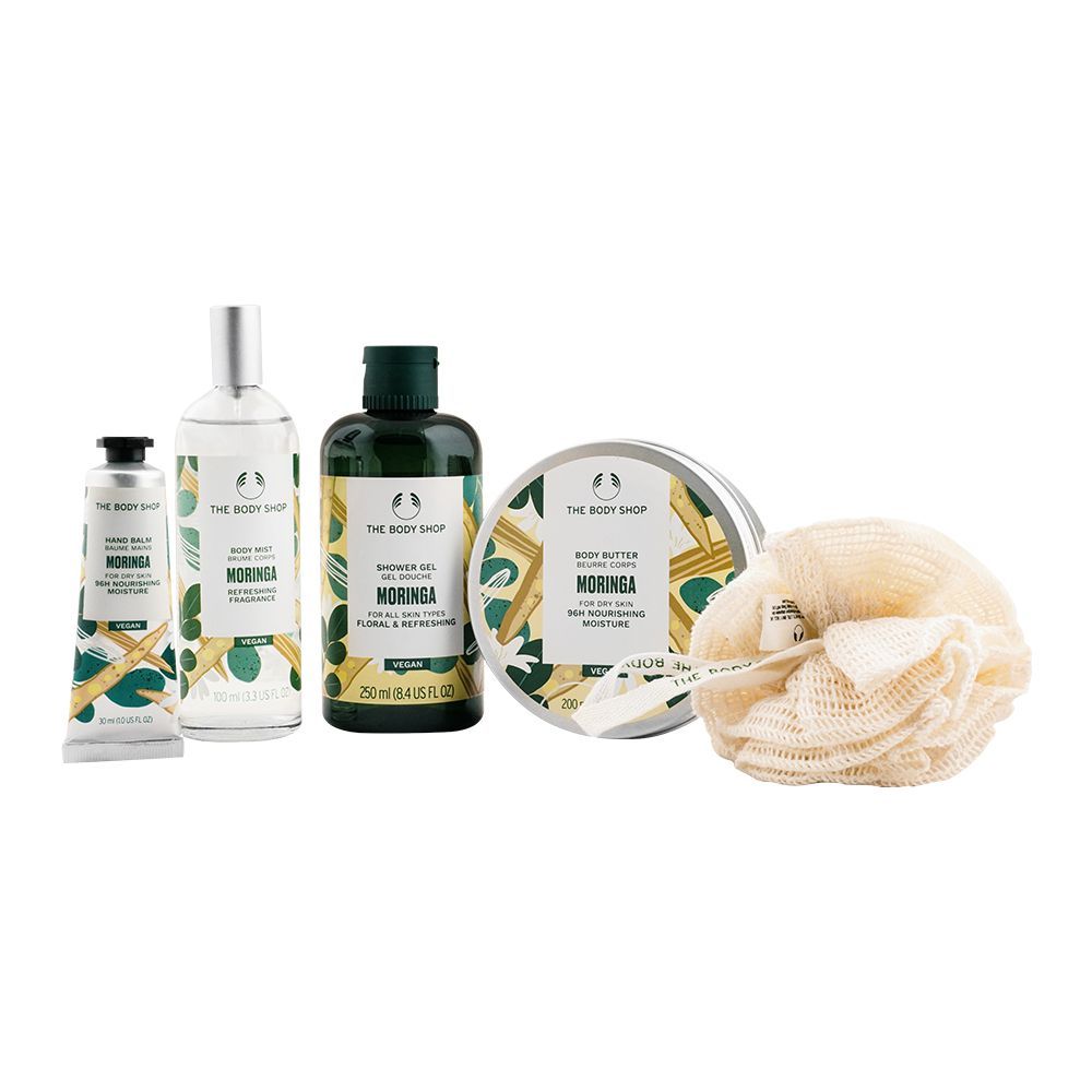 The Body Shop Fresh & Flowery Moringa Big Gift Set, 27847