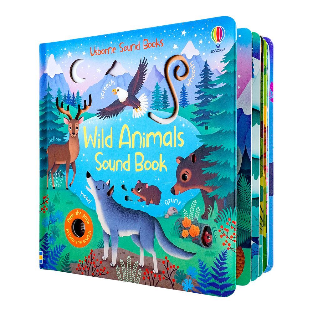 Usborne: Wild Animals Sound, Book 