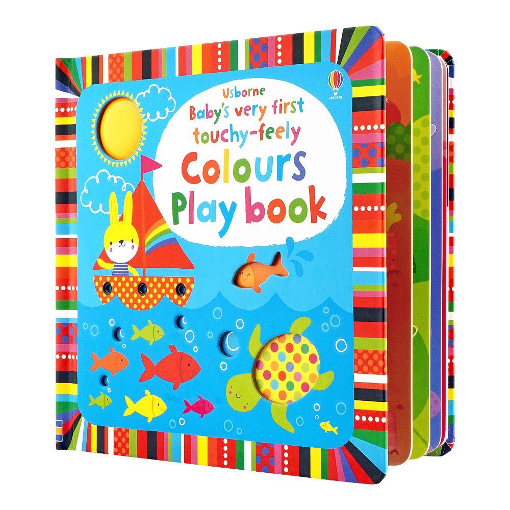 Usborne: Baby's Very First Touchy-Feely Colors Play, Book