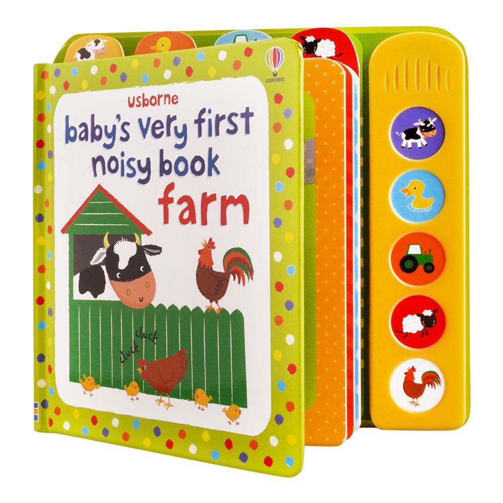 Usborne: Baby's Very First Noisy Book Farm 