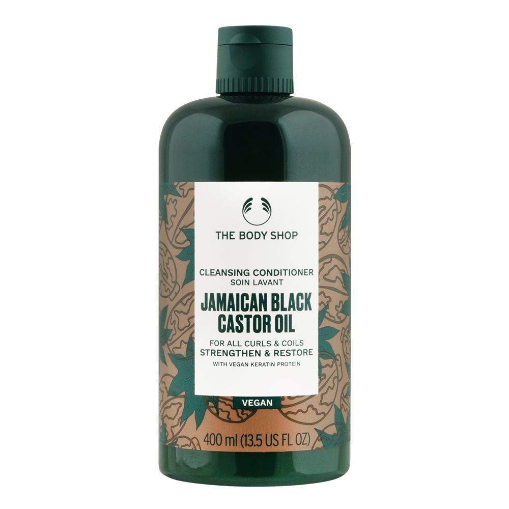 Order The Body Shop Jamaican Black Castor Oil Vegan Cleansing Conditioner For All Curls And Coils