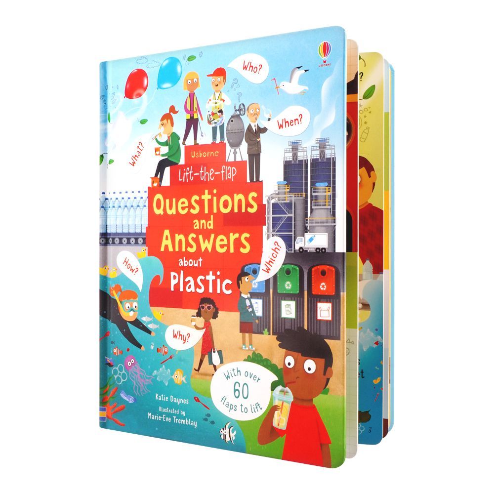 Usborne: Lift-The-Flap Questions & Answers About Plastic, Book