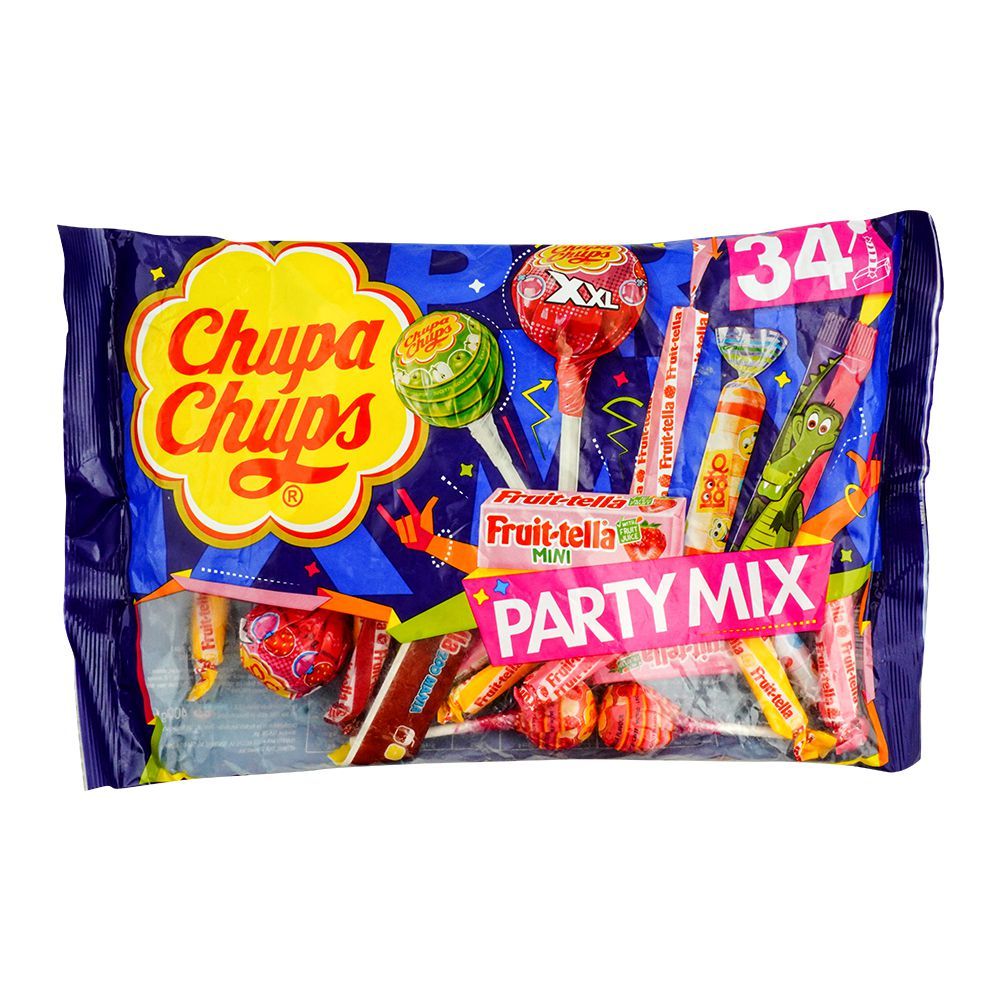 Chupa Chups Party Mix, 34-Pack, 400g