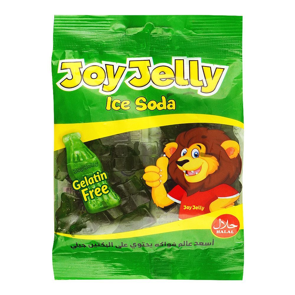 Joy Jelly Ice Soda, Gelatin-Free, Pouch 80g