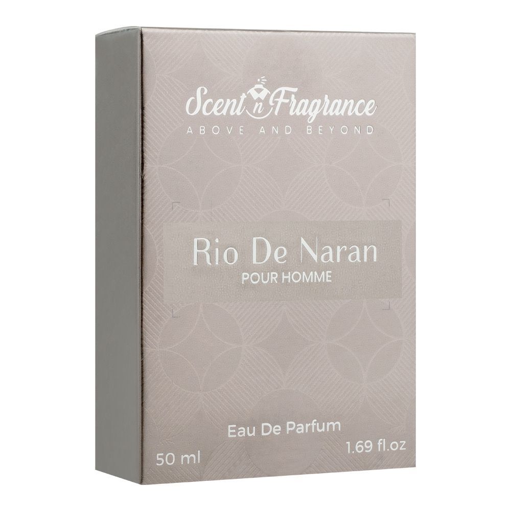 Scent n Fragrance Rio De Naran Pour Homme Eau De Parfum, For Men, 50ml