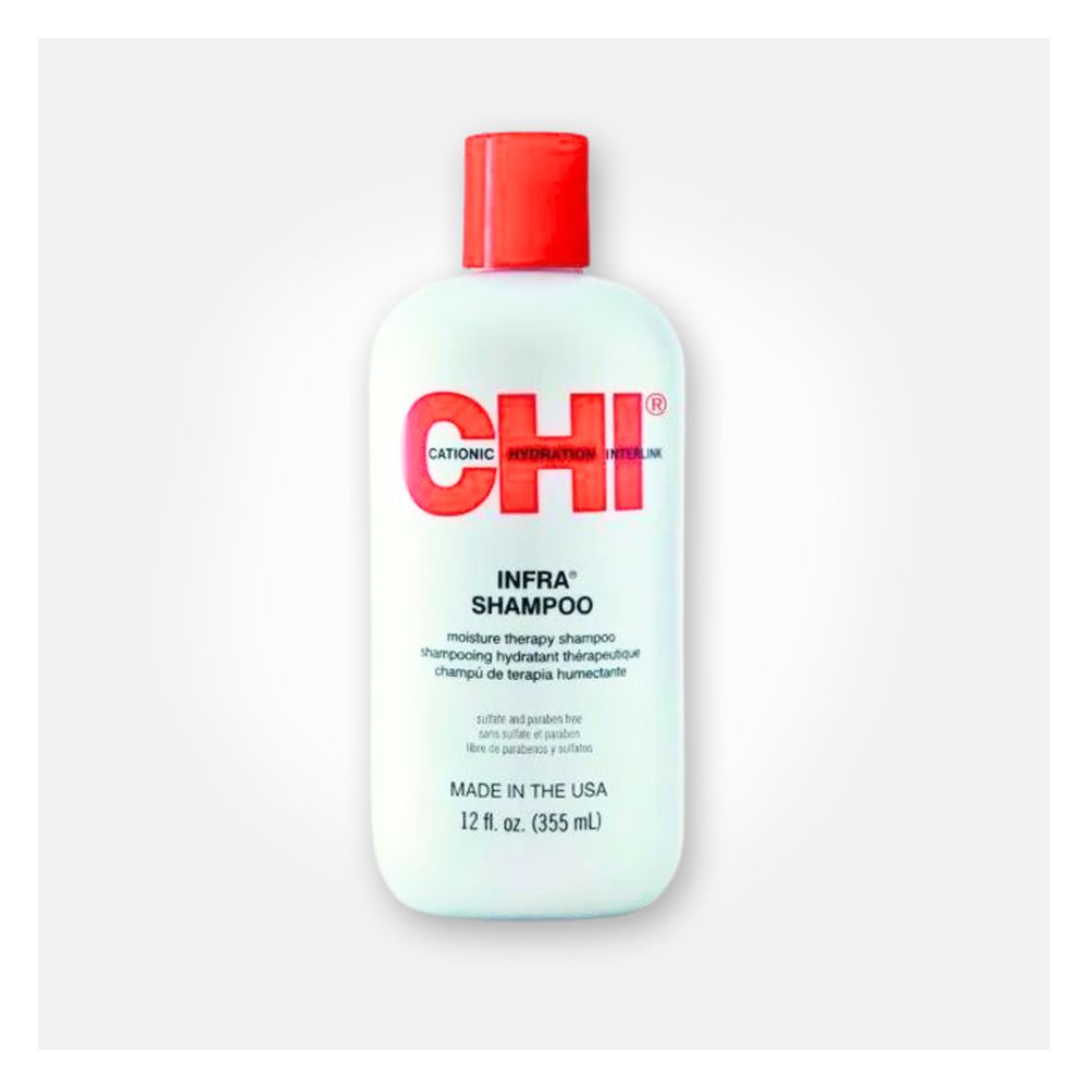 CHI Infra Shampoo, Sulfate & Paraben Free, For All Hair Types, 355ml