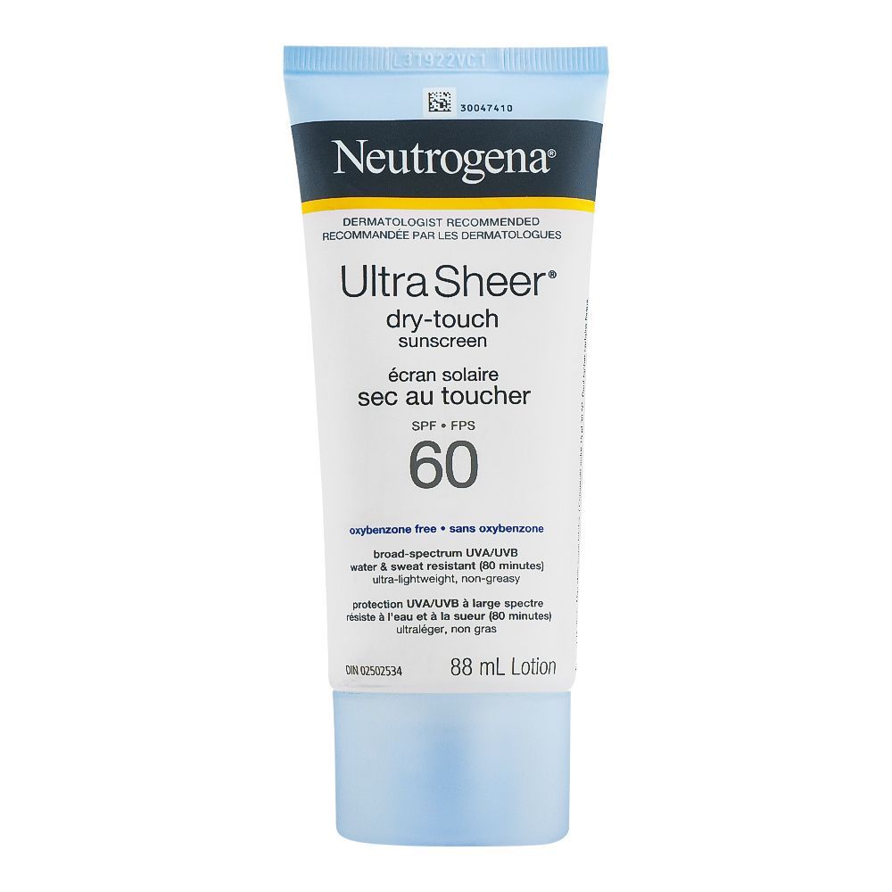 Neutrogena Ultra Sheer Dry Touch SPF-60 Sunscreen, 88ml