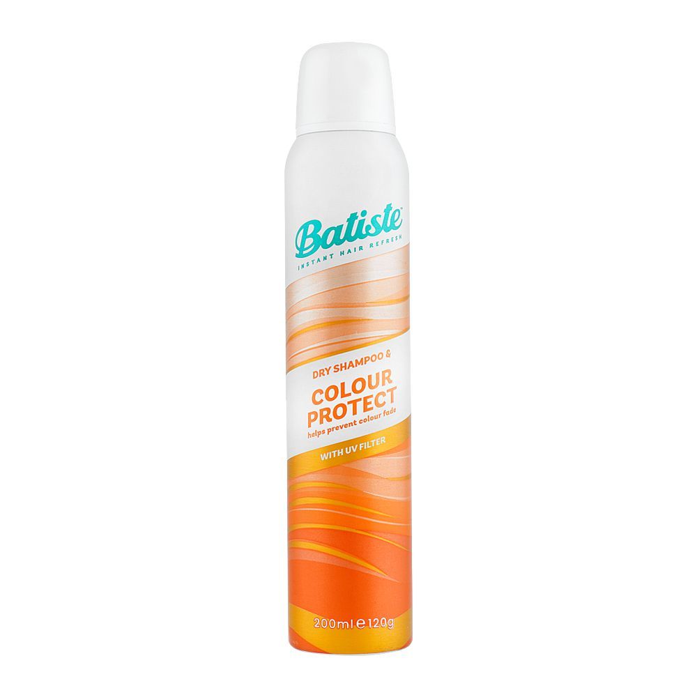 Batiste Color Protect UV Filter Dry Shampoo, For Colored Hair, 200ml