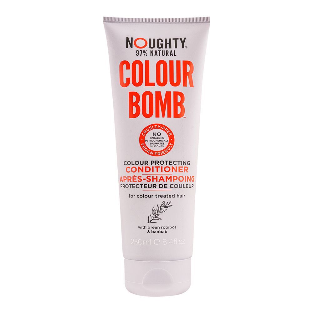 Noughty 97% Natural Colour Bomb Colour Protecting Conditioner, For Colour Treated Hair, 250ml