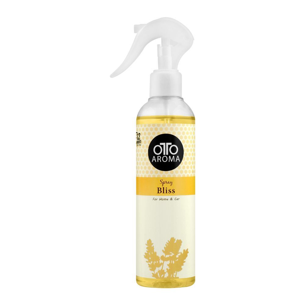 Otto Aroma Home & Car Air Freshener, Bliss Spray, 250ml