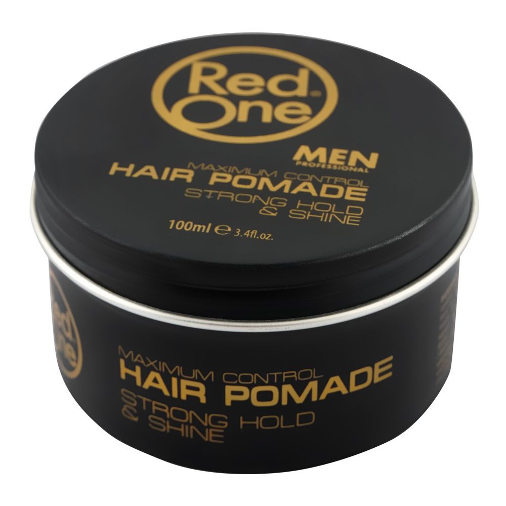 Red One Men Strong Hold & Shine Hair Pomade, 100ml