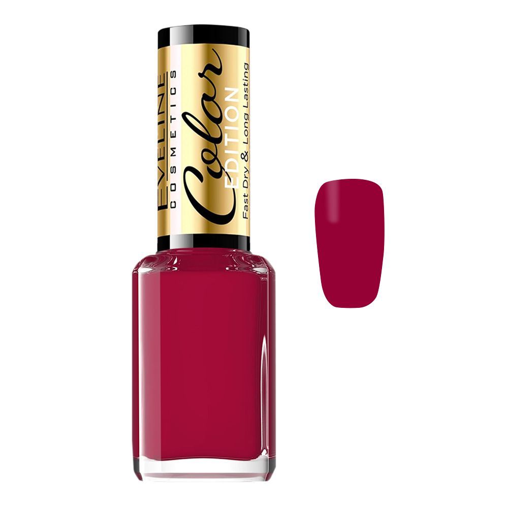 Eveline Color Edition Fast Dry & Long Lasting Nail Polish, 12ml, 099