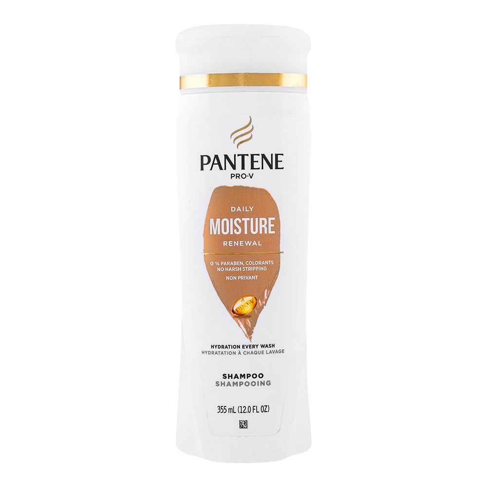 Pantene Pro-V Daily Moisture Renewal Shampoo, 355ml