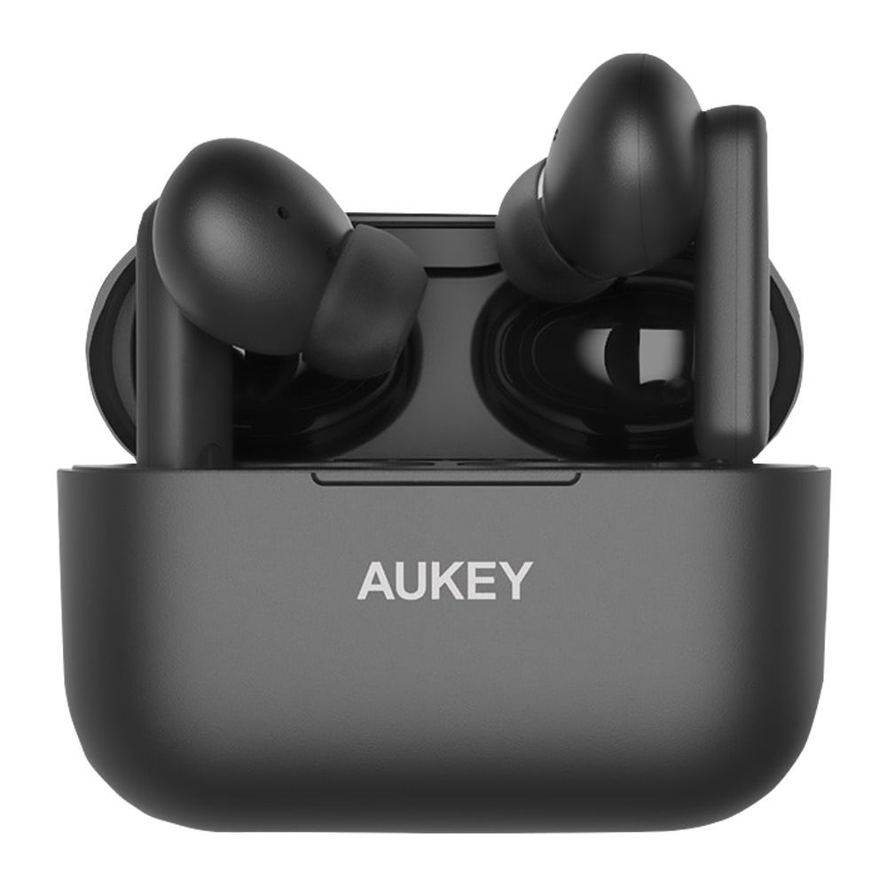 Aukey Move Mini Active Noise Cancelling True Wireless Earbuds, Black, EP-M1NC