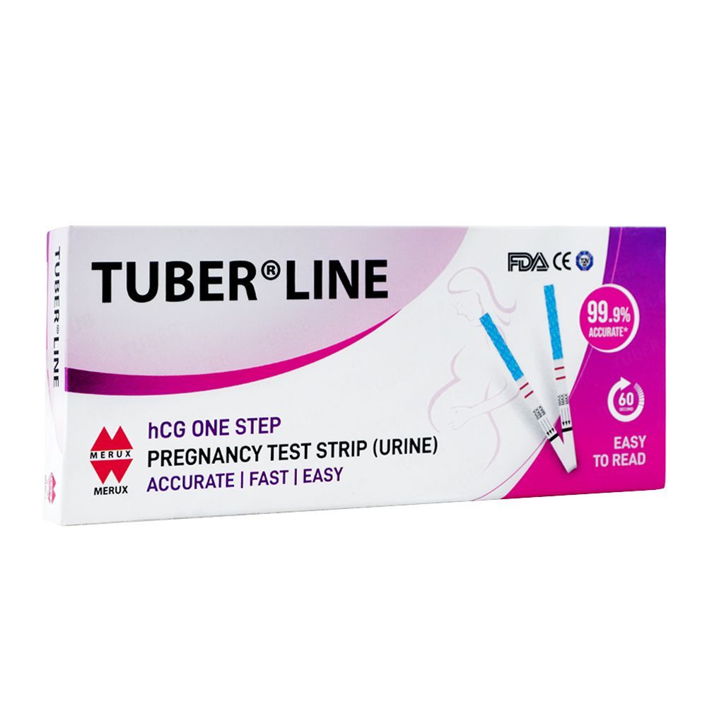 Tuber Line One Step Pregnancy Test Strip 1-Pack