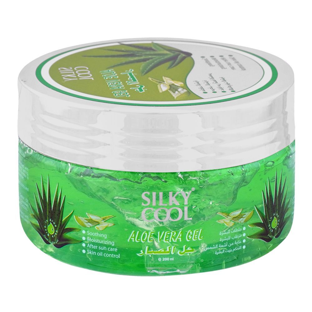 Silky Cool Extra Aloe Vera Gel, 200ml