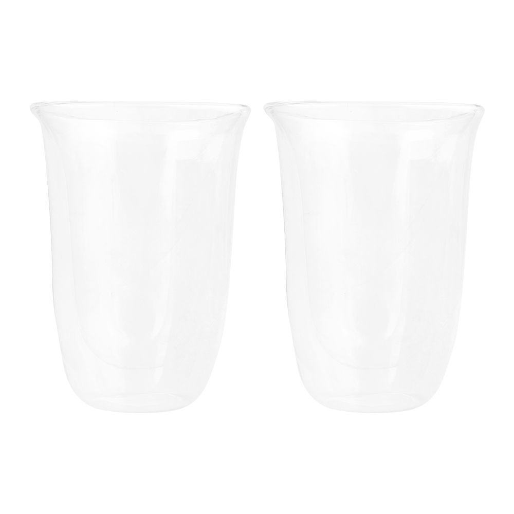 DeLonghi Latte Macchiato Glasses, 2x 220ml, DLSC312