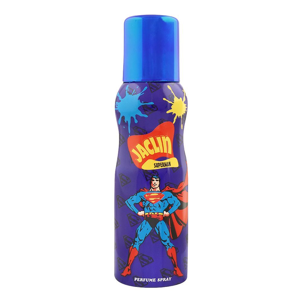 Jaclin Superman Perfume Body Spray, For Kids, 125ml