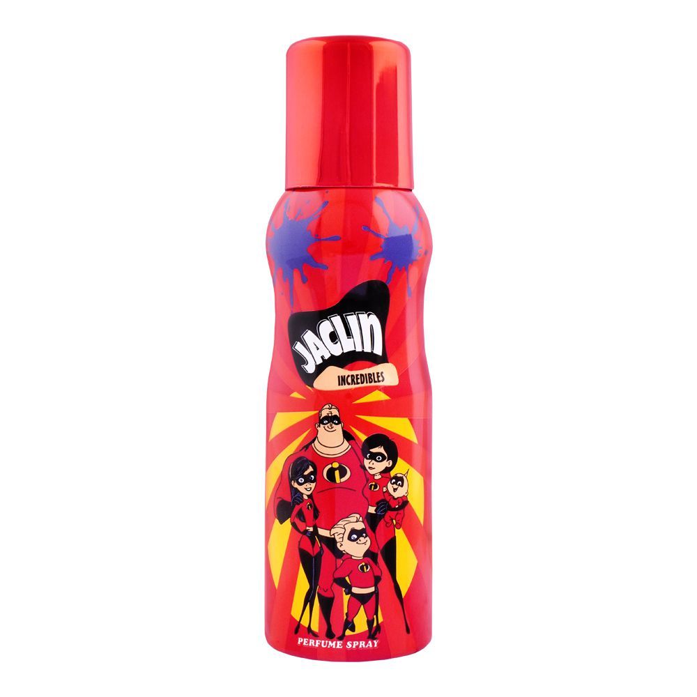 Jaclin Incredibles Perfume Body Spray, For Kids, 125ml