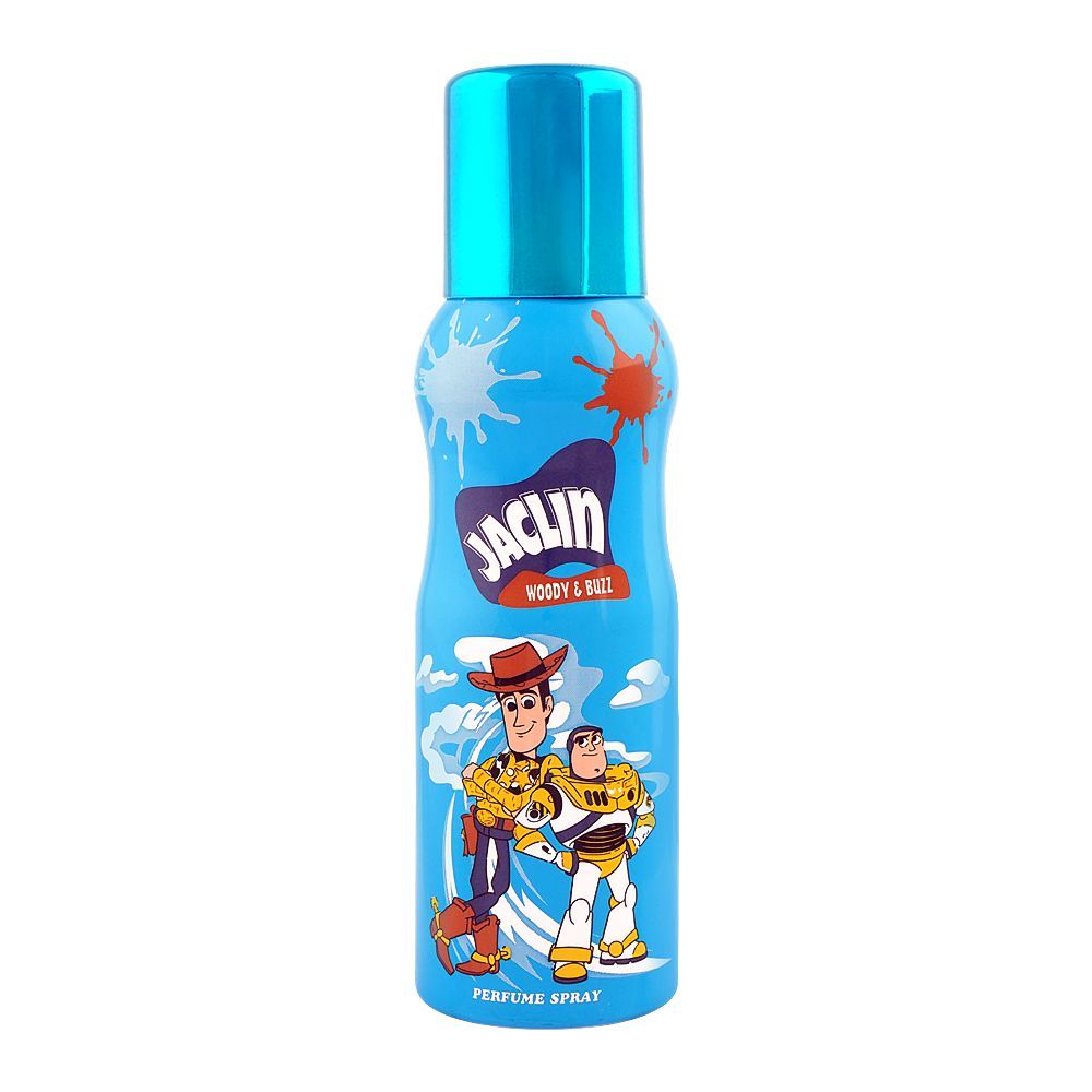 Jaclin Woody & Buzz Perfume Body Spray, For Kids, 125ml