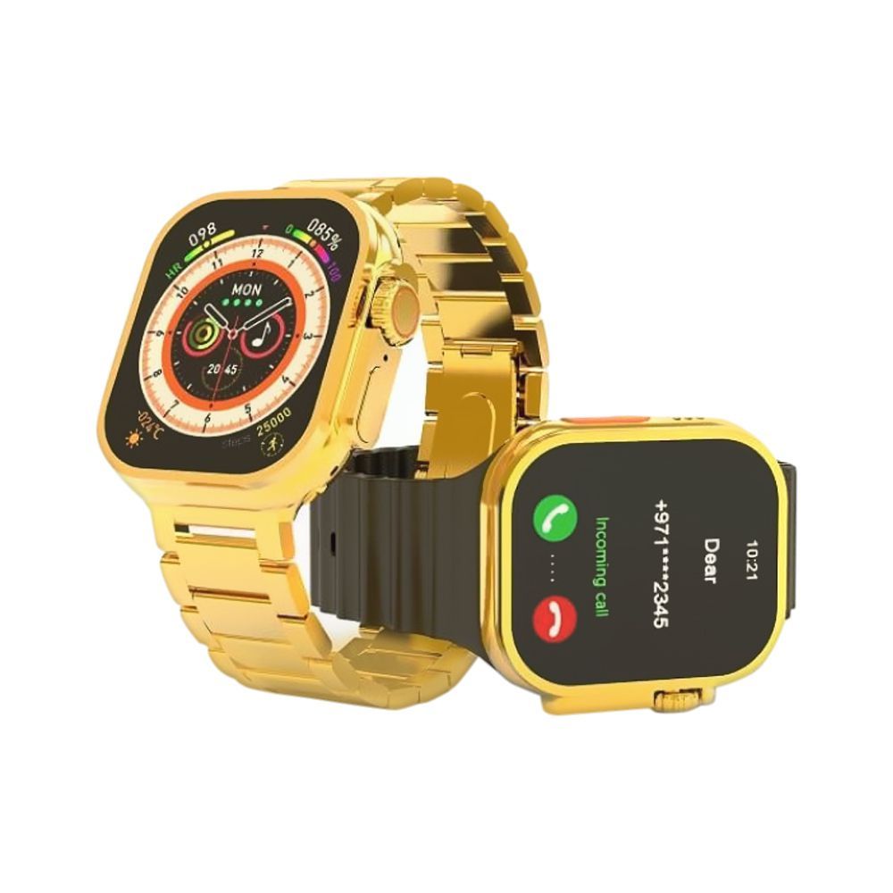 Haino Teko Men's G9 Ultra Max Smart Watch, Golden Edition