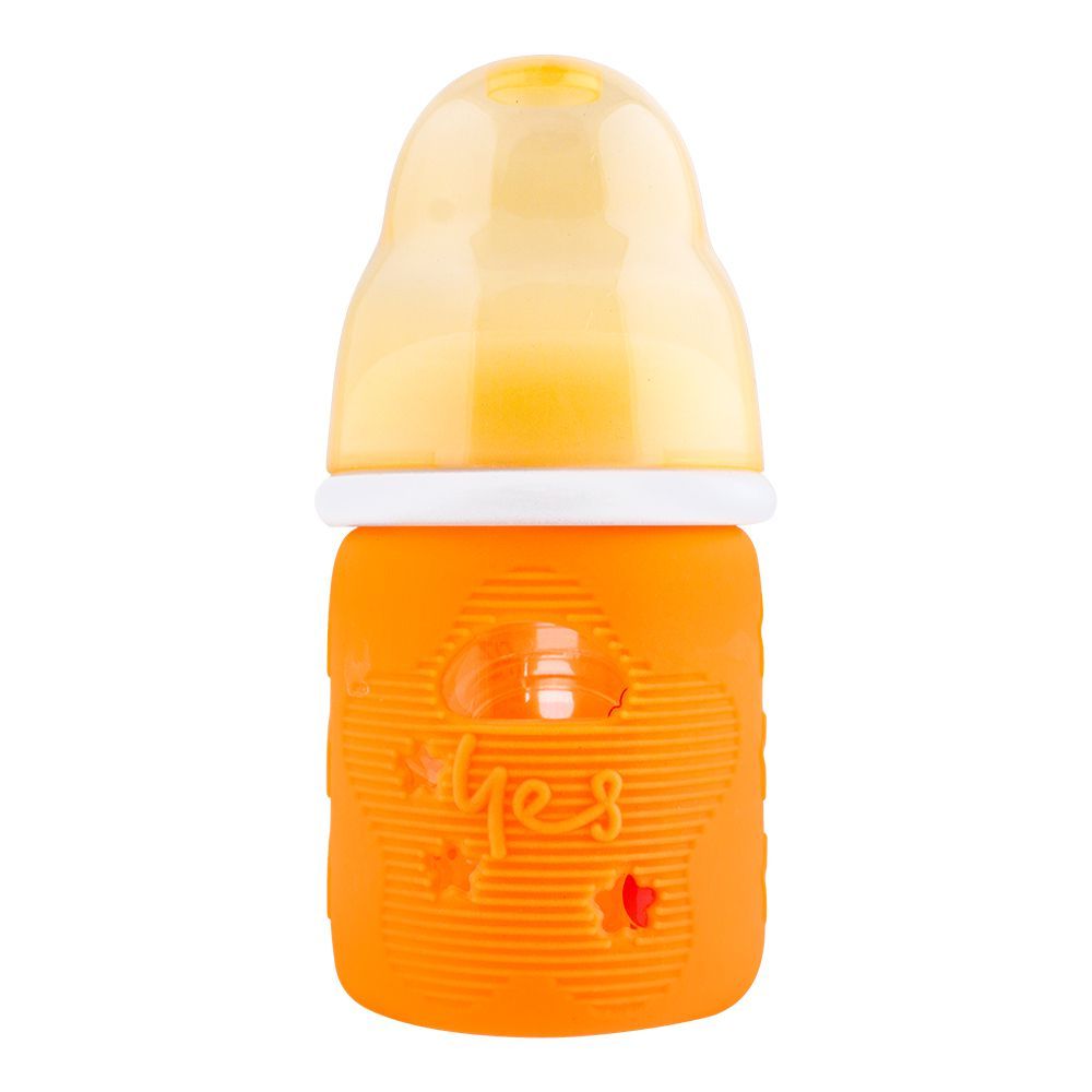 Yes Glass Bottle 60ml, Orange, Sh-724