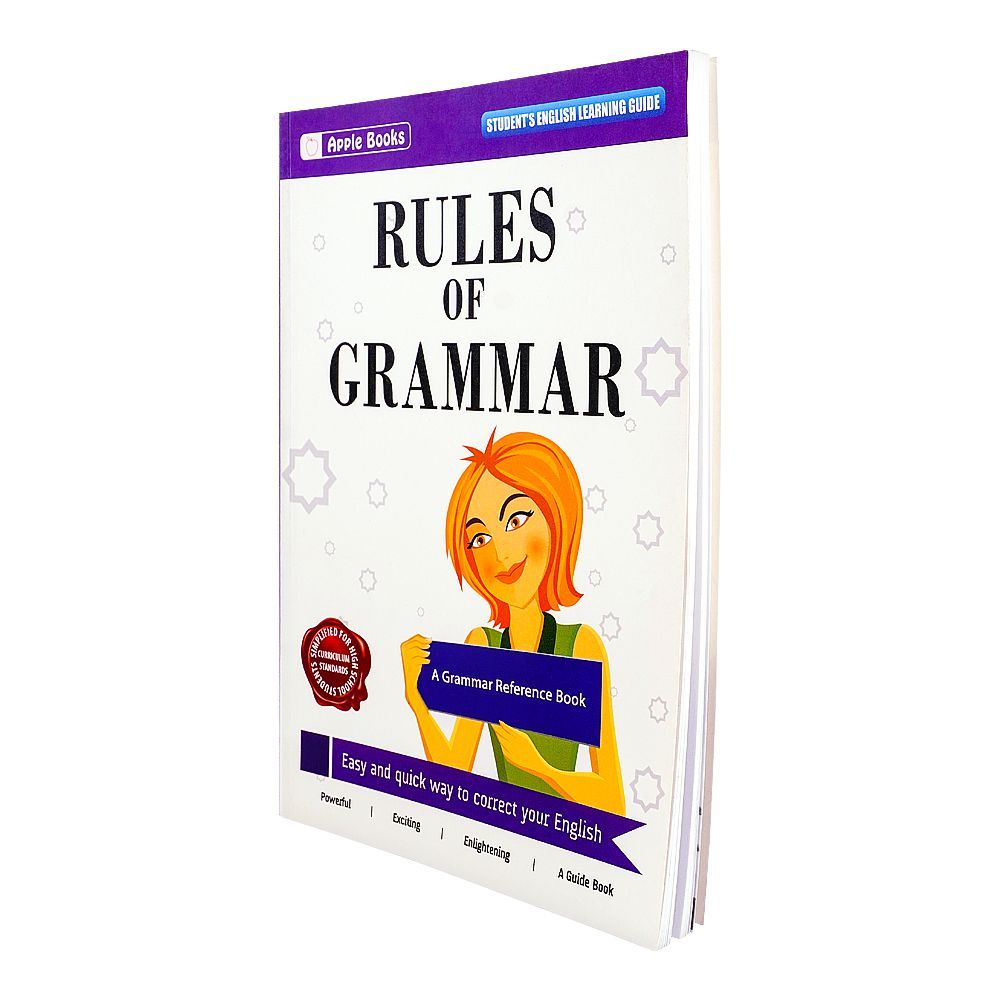 Rules Of Grammar, Book
