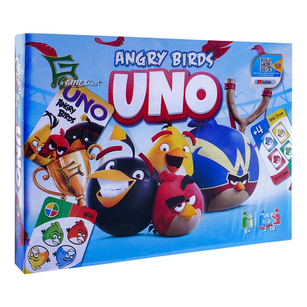 Gamex Cart UNO Angry Bird, For 6+ Years, 421-9503