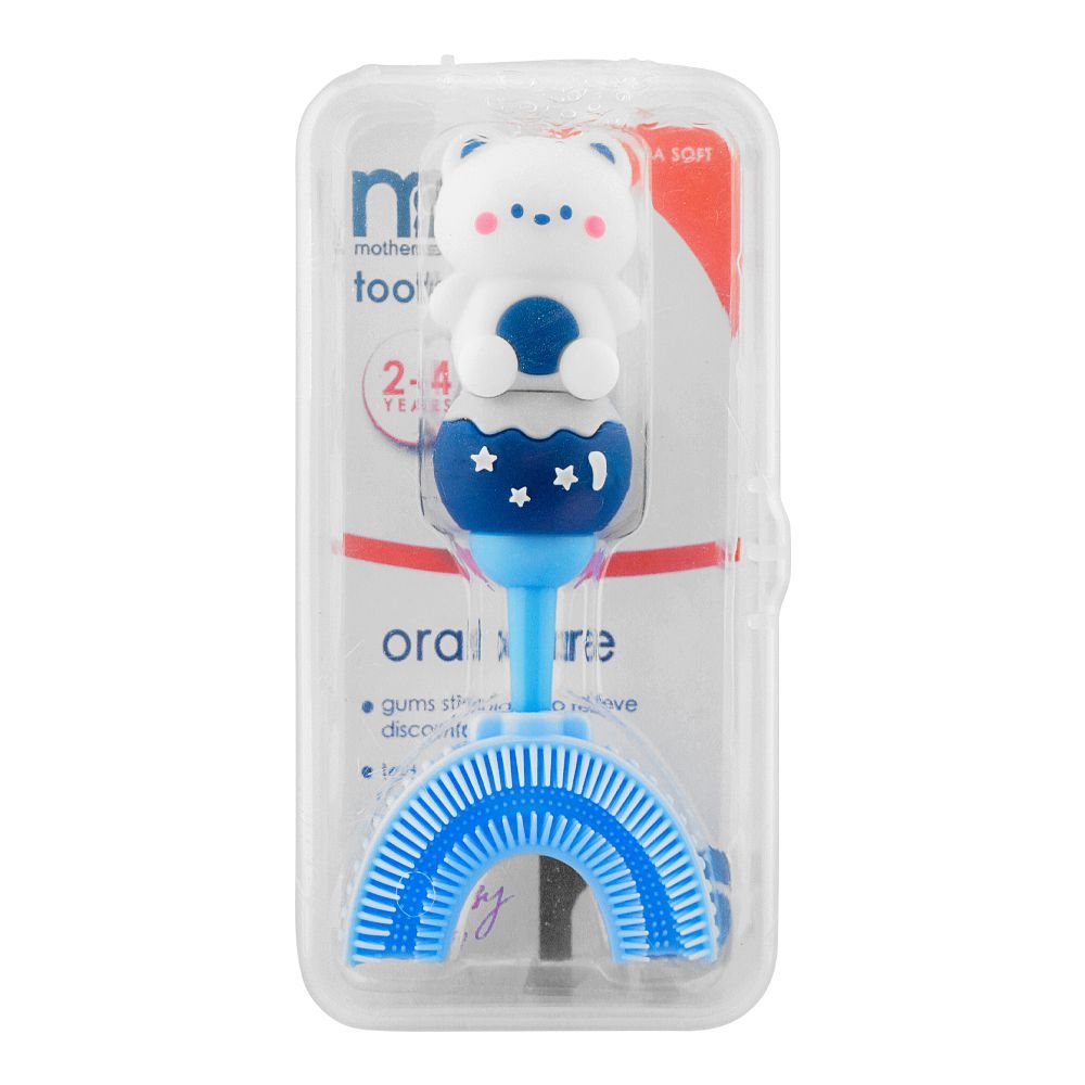 Mothercare Oral Care 2-4 Years Toothbrush, Blue, Extra Soft
