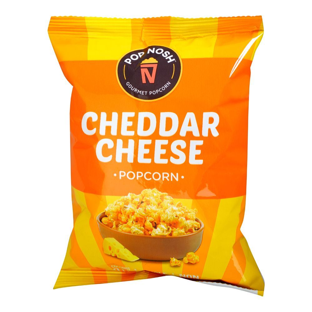 Pop Nosh Cheddar Cheese Pop Corn, 20g