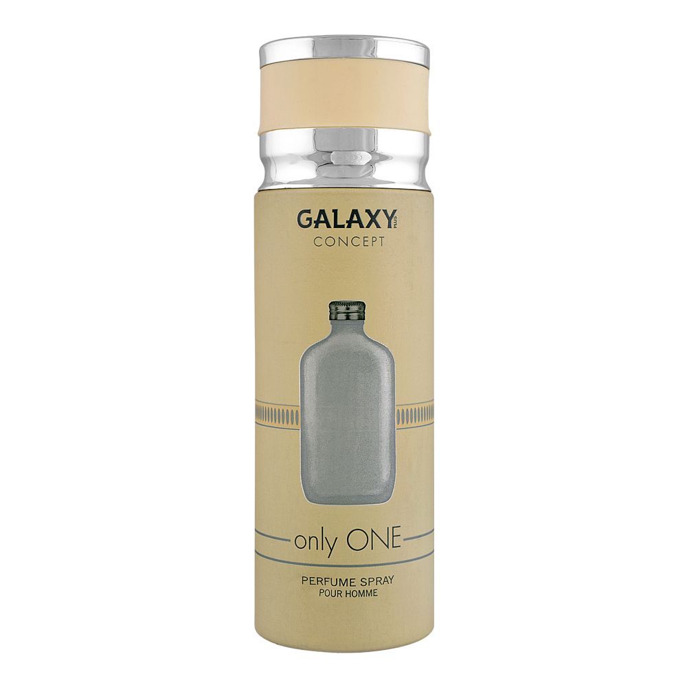 Galaxy Concept Only One Pour Homme Perfume Body Spray, For Men, 200ml