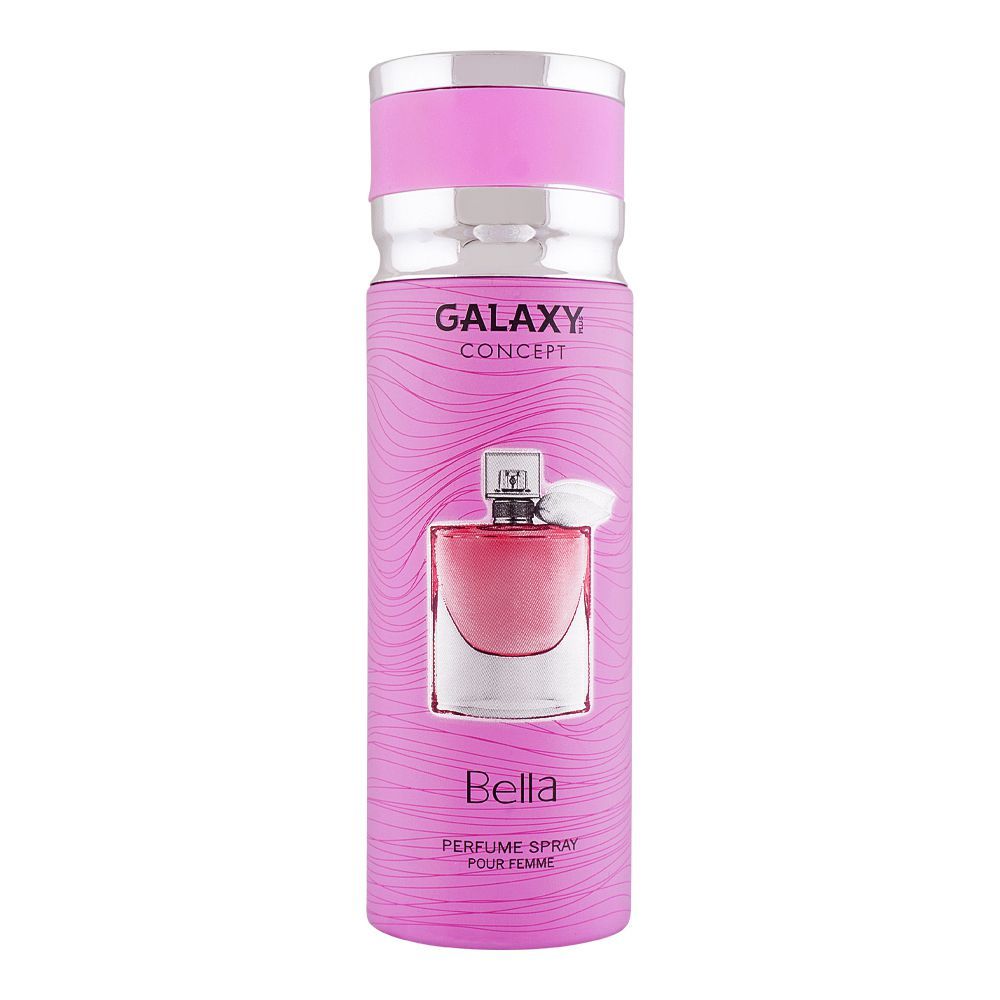 Galaxy Concept Bella Pour Femme Perfume Body Spray, For Women, 200ml