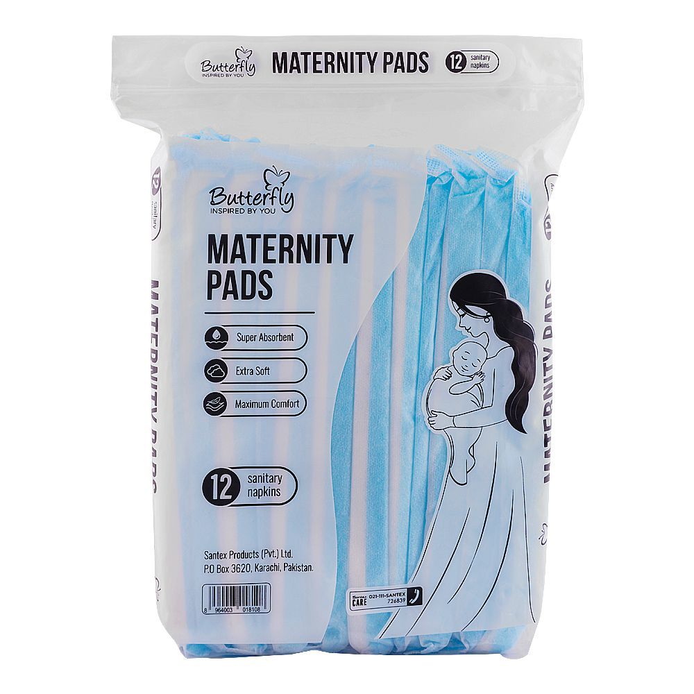 Order Butterfly Maternity Pads Sanitary Napkins, 12-Pack Online at Best ...