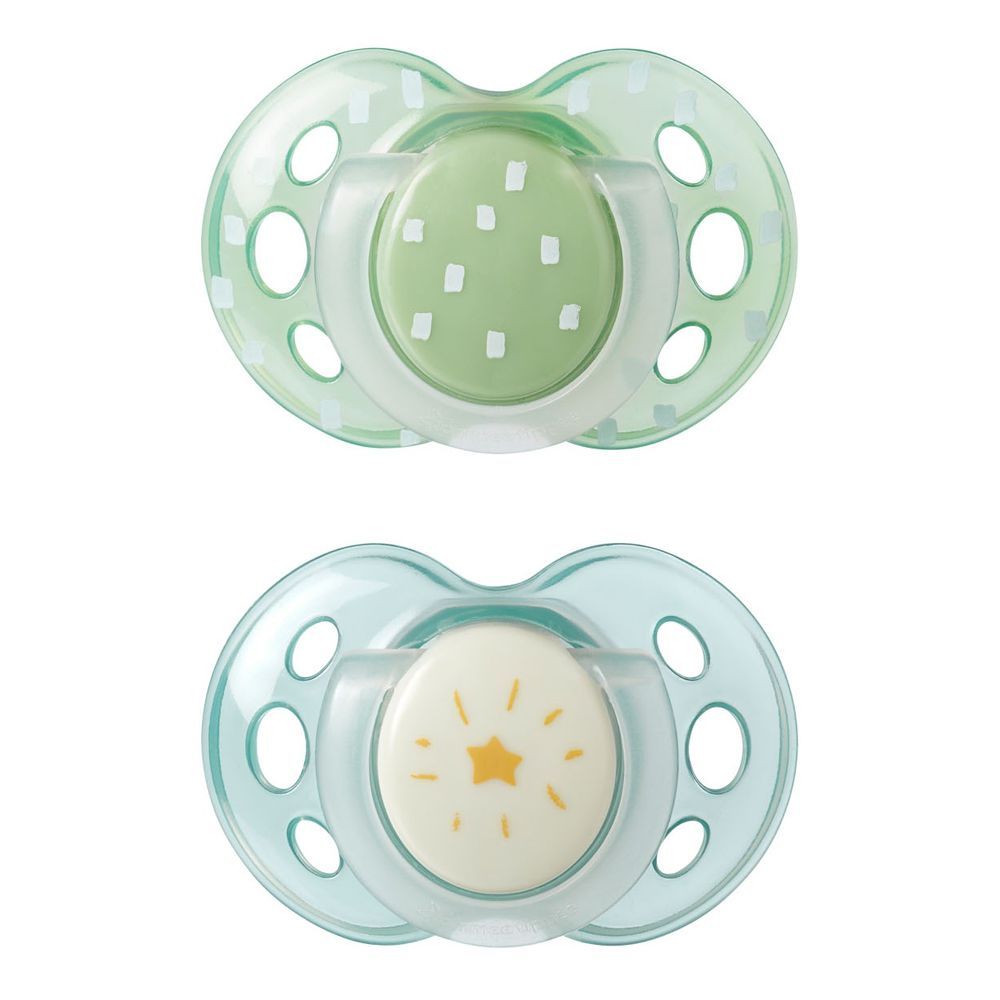 Tommee Tippee Night Time Soother, For 18-36 Months, 2-Pack, 533473